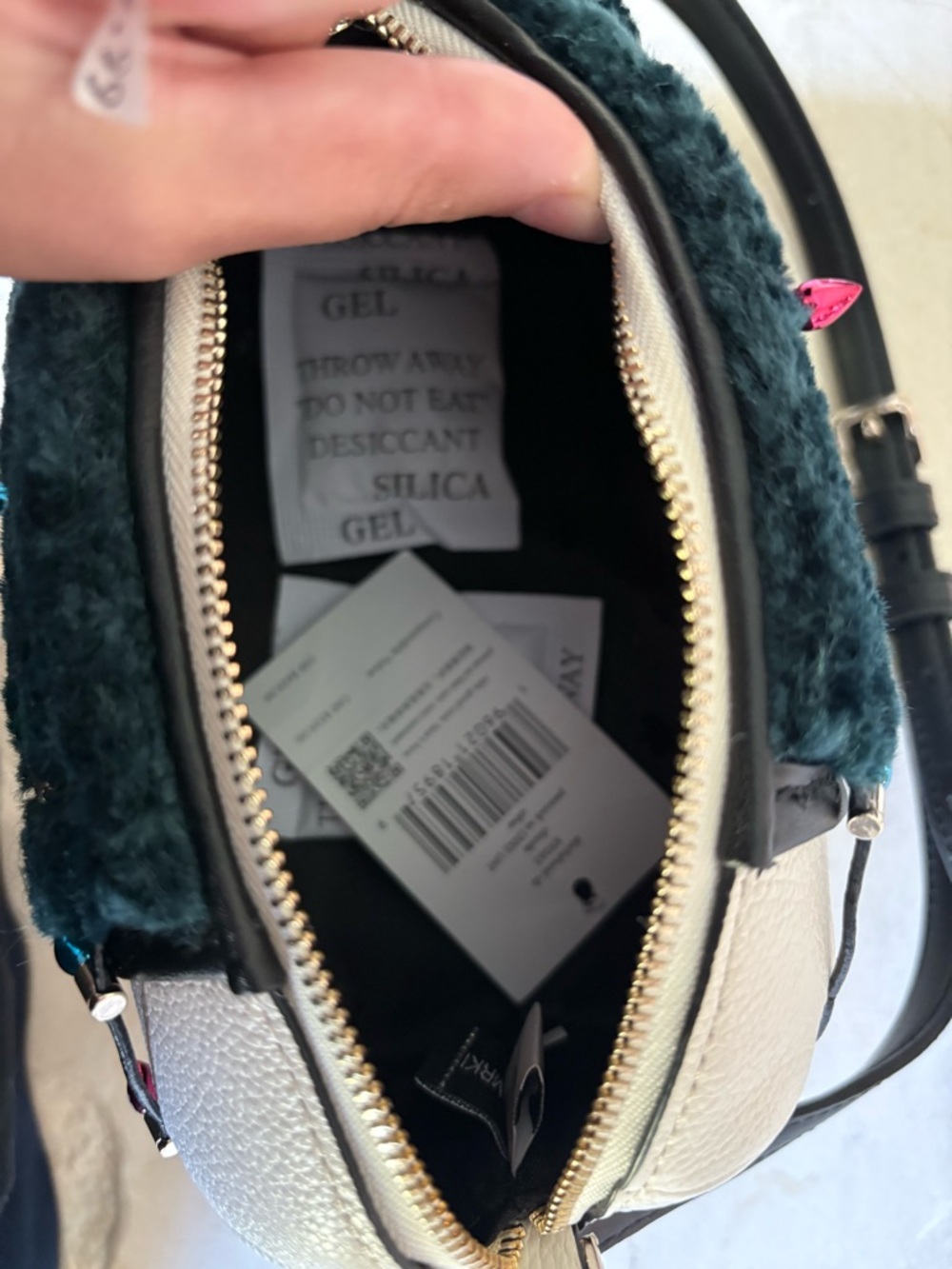 Kate Spade Dachshund Crossbody Bag with Pom Hat - Picture 3 of 8